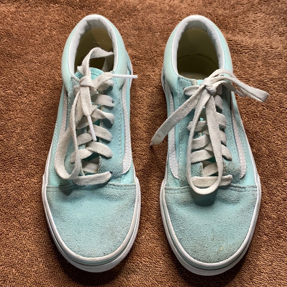 Vans light blue old skool